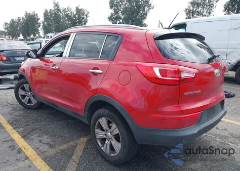 2012 Kia Sportage Lx from USA, damaged, VIN KNDPB3A29C7234997